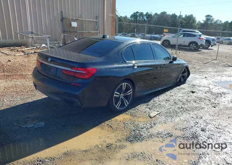 2019 BMW 740I from USA, damaged, VIN WBA7E2C55KB454316